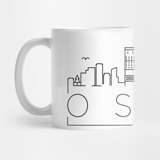 Oslo Minimal Skyline Mug